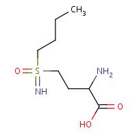 L-Buthionine (SR)-sulfoximine formula graphical representation