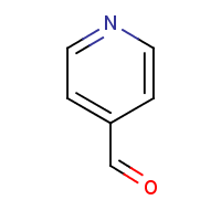 4-Pyridinecarboxaldehyde formula graphical representation
