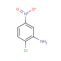 2-Chloro-5-nitroaniline formula graphical representation