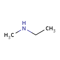 N-Ethylmethylamine formula graphical representation