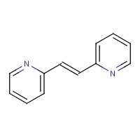 1,2-Di(2-pyridyl)ethylene formula graphical representation