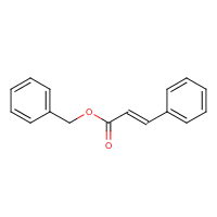 Benzyl cinnamate formula graphical representation