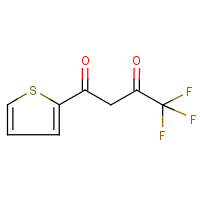 Thenoyltrifluoroacetone formula graphical representation