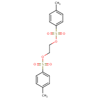 1,2-Ethanediol, bis(4-methylbenzenesulfonate) formula graphical representation