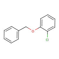 Benzyl o-chlorophenyl ether formula graphical representation