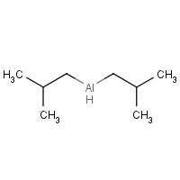 Diisobutylaluminum hydride formula graphical representation