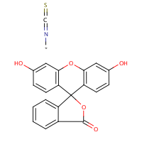 Fluorescein isothiocyanate formula graphical representation