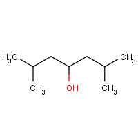 Diisobutyl carbinol formula graphical representation