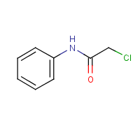 2-Chloro-N-phenylacetamide formula graphical representation