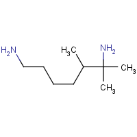 Trimethylhexamethylenediamine formula graphical representation