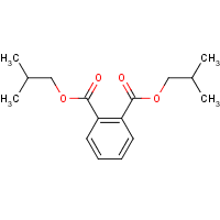 Diisobutyl phthalate formula graphical representation