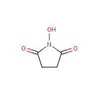 N-Hydroxysuccinimide formula graphical representation
