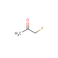 Fluoroacetone formula graphical representation