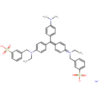 Benzyl Violet formula graphical representation