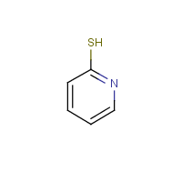 2-Mercaptopyridine formula graphical representation