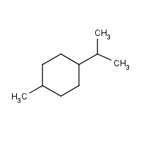 1-Isopropyl-4-methylcyclohexane formula graphical representation