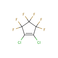 1,2-Dichlorohexafluoro-1-cyclopentene formula graphical representation