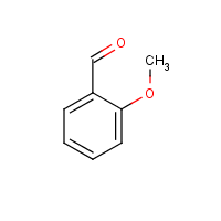 2-Methoxybenzaldehyde formula graphical representation