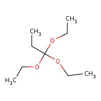 Triethyl orthopropionate formula graphical representation