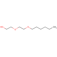 Diethylene glycol monohexyl ether formula graphical representation