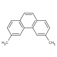 3,6-Dimethylphenanthrene formula graphical representation