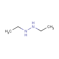 1,2-Diethylhydrazine formula graphical representation