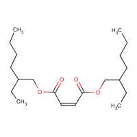 Di-2-ethylhexyl maleate formula graphical representation