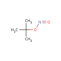 tert-Butyl nitrite formula graphical representation