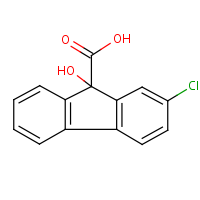Chlorflurenol formula graphical representation
