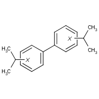 Diisopropylbiphenyl formula graphical representation