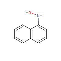 1-Naphthylhydroxylamine formula graphical representation