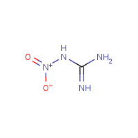 1-Nitroguanidine formula graphical representation