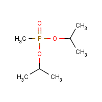 Diisopropyl methylphosphonate formula graphical representation
