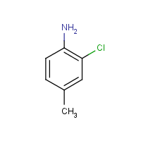 2-Chloro-p-toluidine formula graphical representation