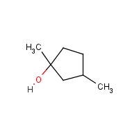 1,3-Dimethylcyclopentanol formula graphical representation