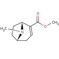 Anhydroecgonine methyl ester formula graphical representation