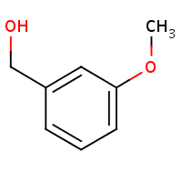 3-Methoxybenzyl alcohol formula graphical representation