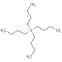 Tetrabutylammonium fluoride formula graphical representation