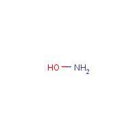 Hydroxylamine formula graphical representation