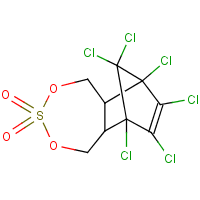 Endosulfan sulfate formula graphical representation