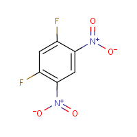 1,5-Difluoro-2,4-dinitrobenzene formula graphical representation