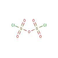 Pyrosulfuryl chloride formula graphical representation