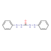 1,5-Diphenylcarbazide formula graphical representation