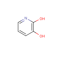 2,3-Dihydroxypyridine formula graphical representation
