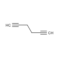 1,5-Hexadiyne formula graphical representation