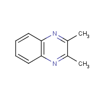 2,3-Dimethylquinoxaline formula graphical representation
