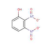 2,3-Dinitrophenol formula graphical representation