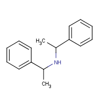 Bis(alpha-methylbenzyl)amine formula graphical representation