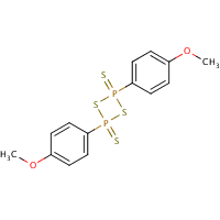 Lawesson's reagent formula graphical representation