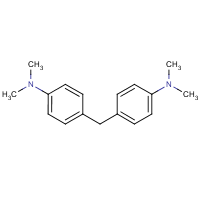 Bis(p-(dimethylamino)phenyl)methane formula graphical representation